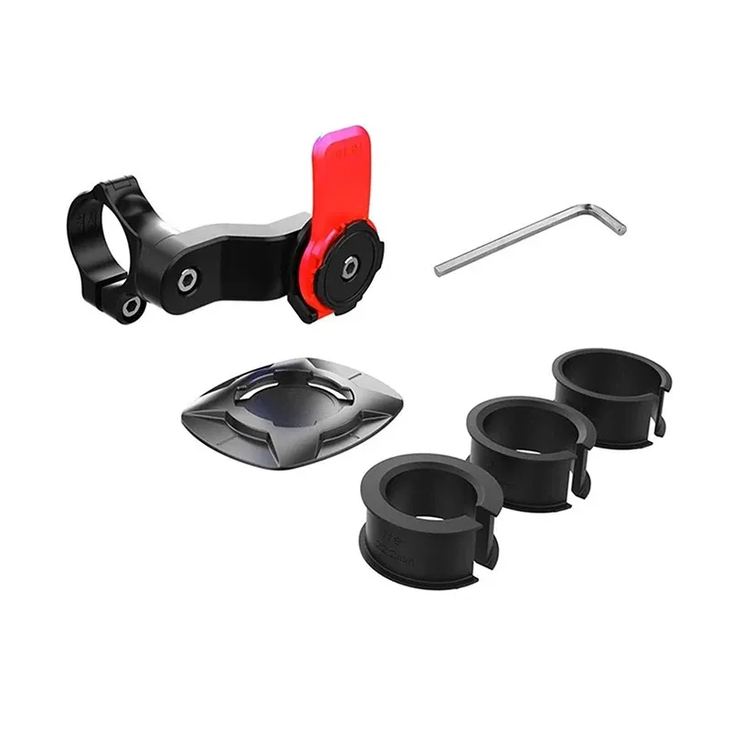Support de téléphone universel rotatif à 360° pour moto et vélo, antichoc et entièrement réglable, compatible GPS et tous smartphones 8
