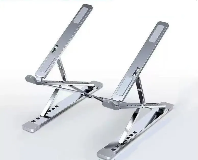 Support pliable et réglable en aluminium pour MacBook, ordinateur portable et tablette 10