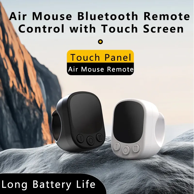 Bague de défilement TikTok, télécommande avec pavé tactile, déclencheur d'appareil photo et souris, bague de contrôle vidéo courte compatible iPhone et iPad 6