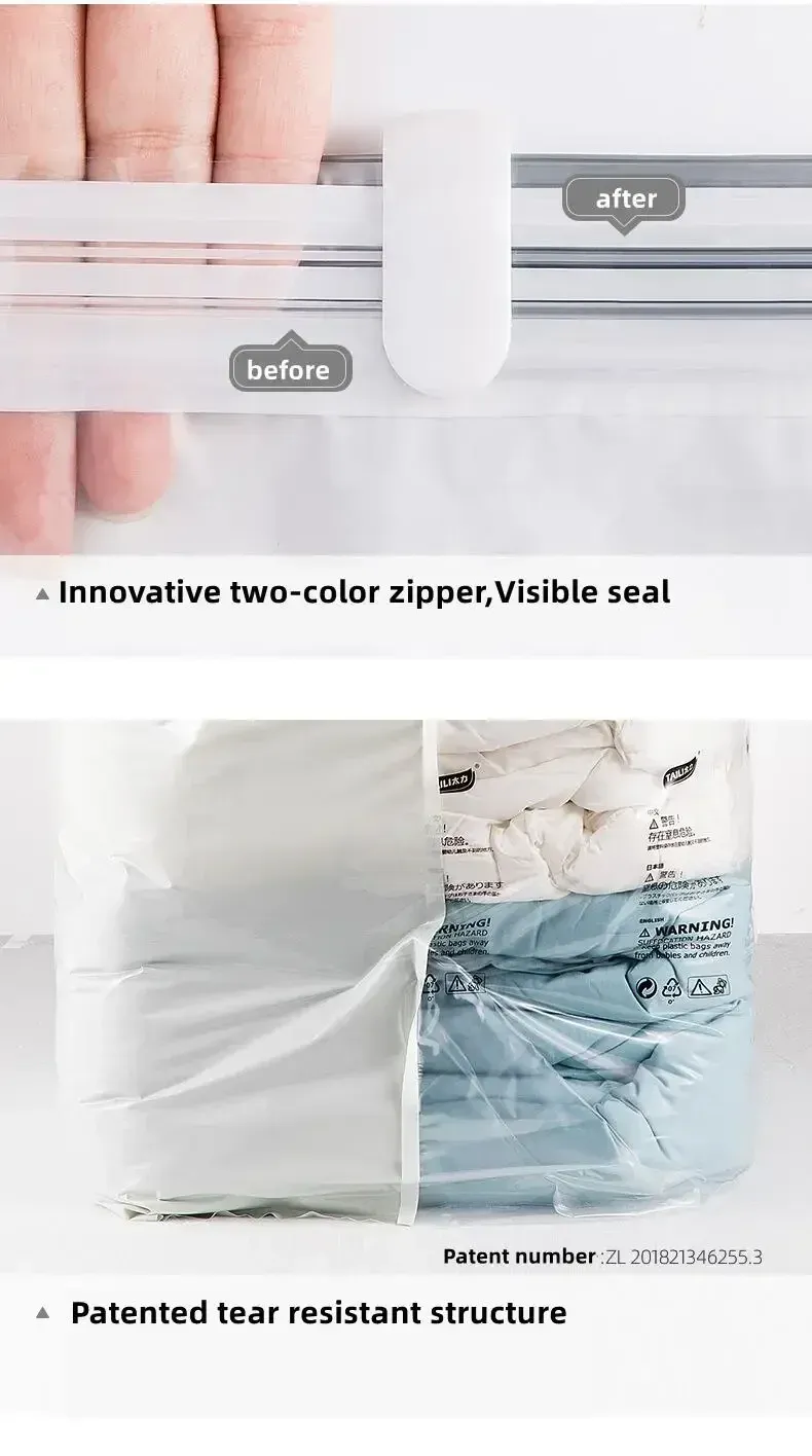 Sac de rangement sous vide, rangement sous lit