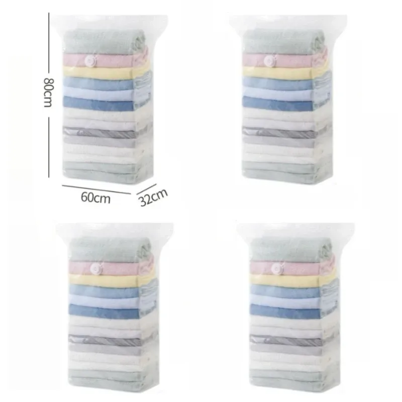 Sacs de rangement sous vide cubiques (lot de 1 à 4 pièces) – Grands sacs de compression pour vêtements, couettes et couvertures 8