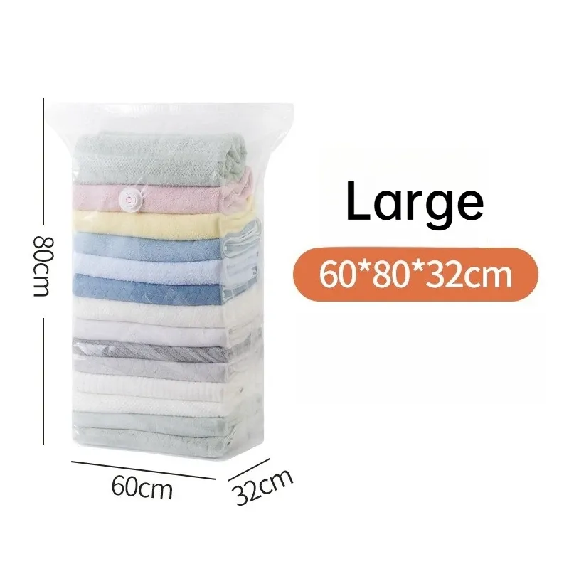Sacs de rangement sous vide cubiques (lot de 1 à 4 pièces) – Grands sacs de compression pour vêtements, couettes et couvertures 7