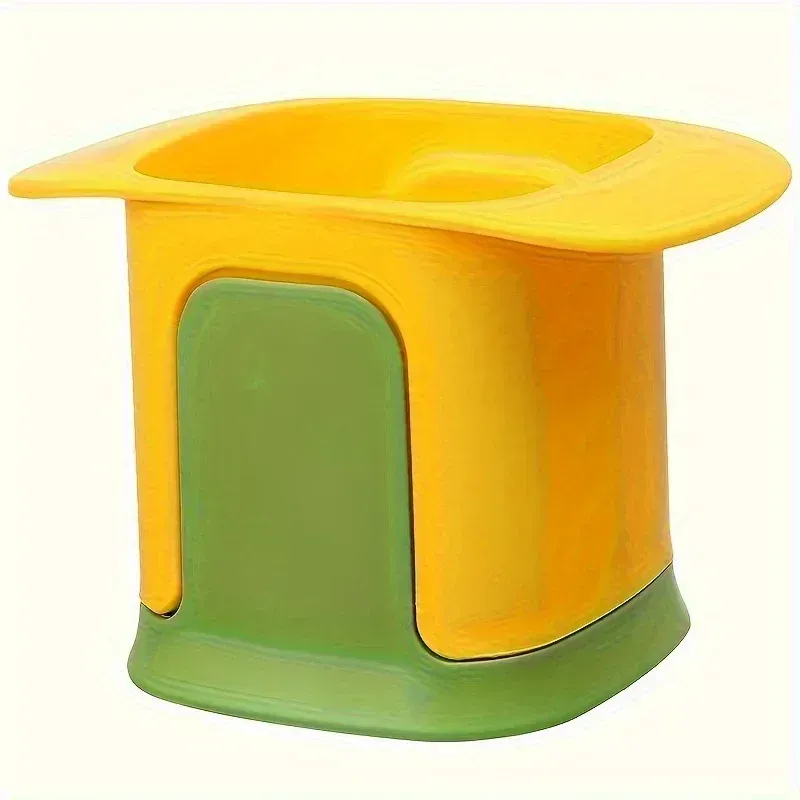 Trancheuse multifonctionnelle pour concombres et pommes de terre, coupe-oignon à pression manuelle, ustensiles de cuisine, hachoir à légumes, coupe-frites 8