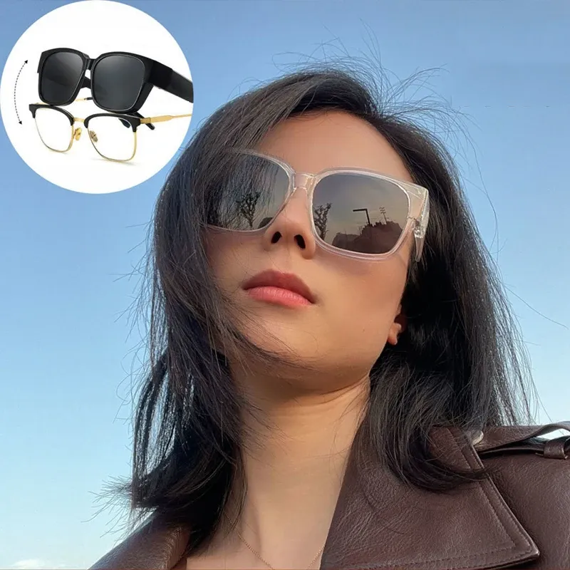 Détail du design des lunettes polarisées