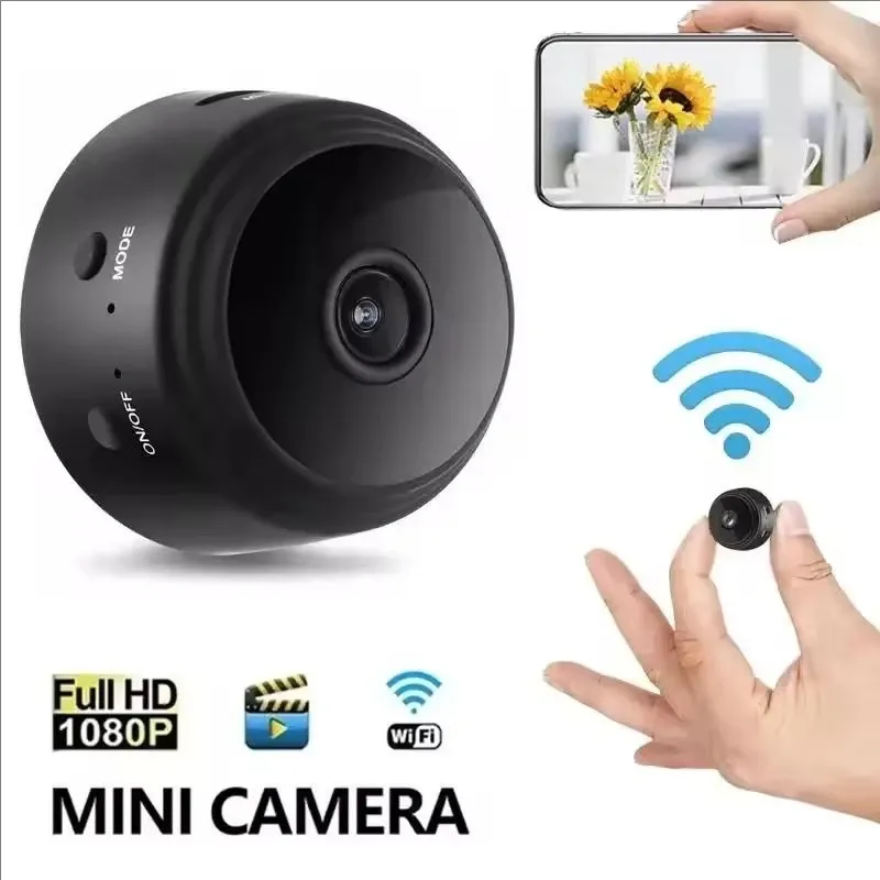Mini caméra A9 WiFi sans fil, caméra de surveillance à distance pour la maison intelligente 7