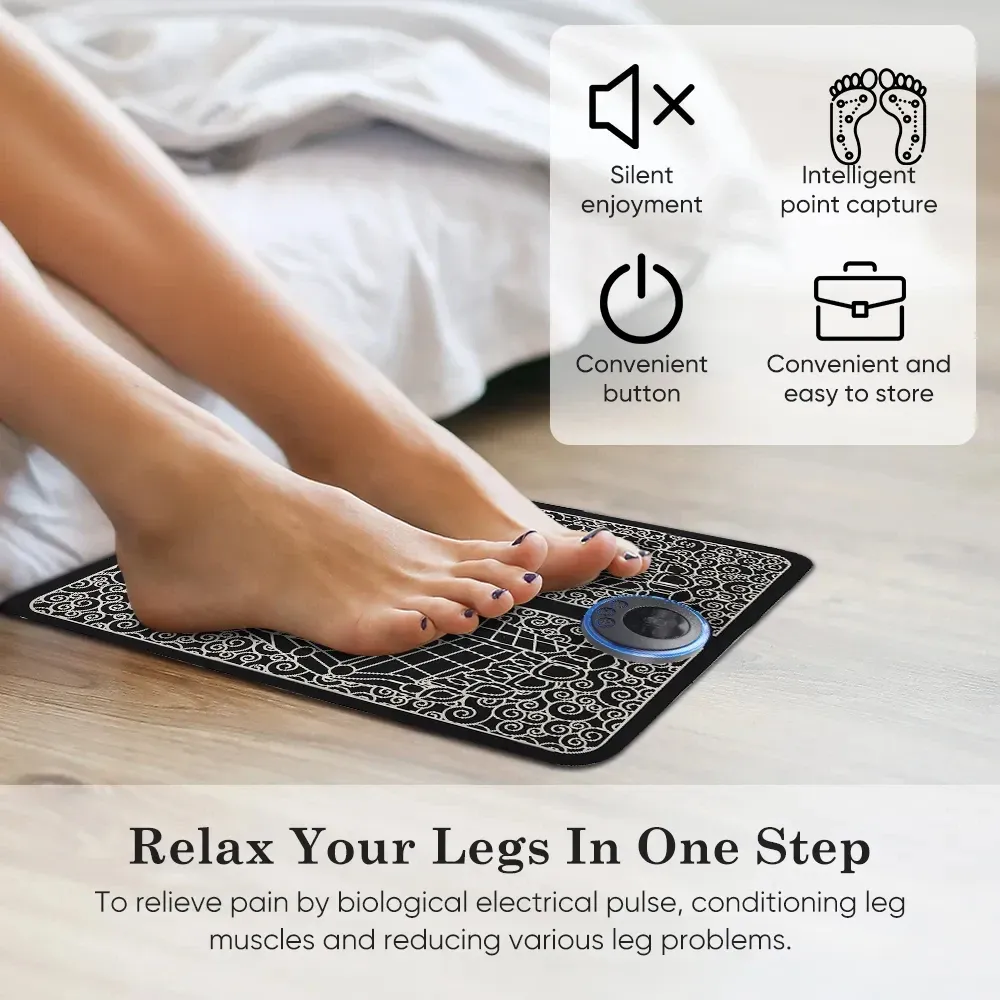 Massage confortable des pieds