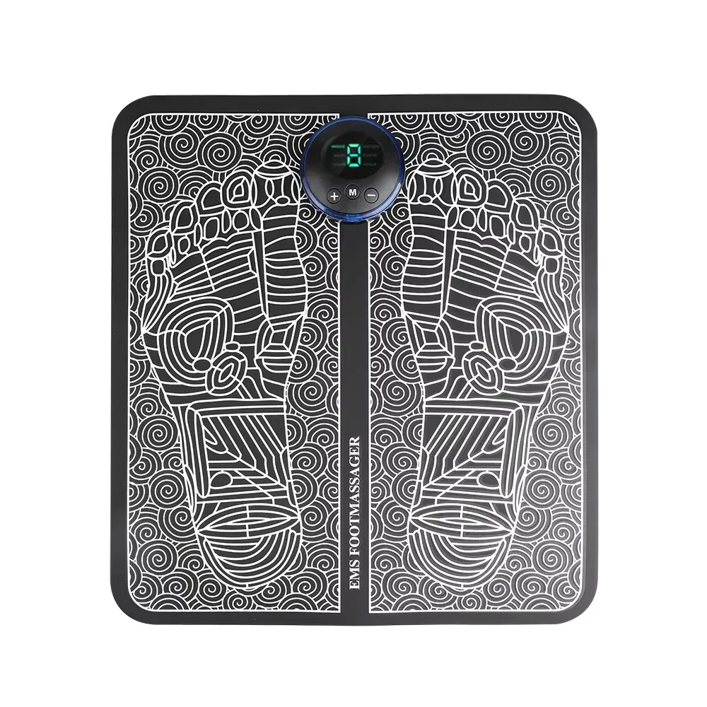 Coussin de massage électrique pour les pieds, masseur musculaire et appareil de relaxation pour le fitness, le sport en plein air, la maison et la famille 8