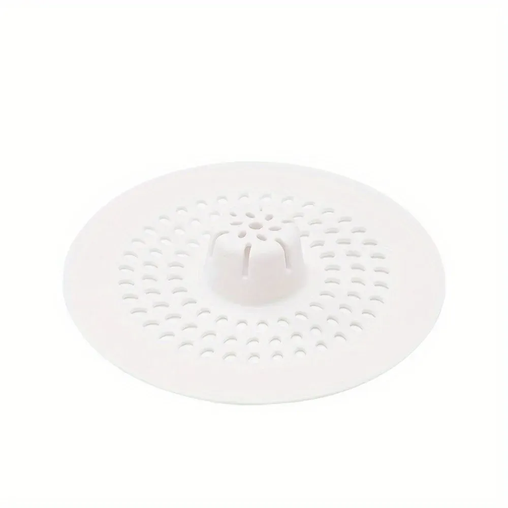 Crépine de vidange en silicone avec trous d'évacuation, pour douche, salle de bain et cuisine (lot de 1) 6