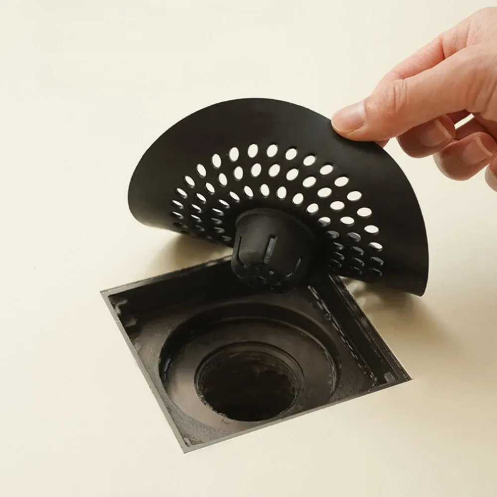 Crépine de vidange en silicone en situation d'usage