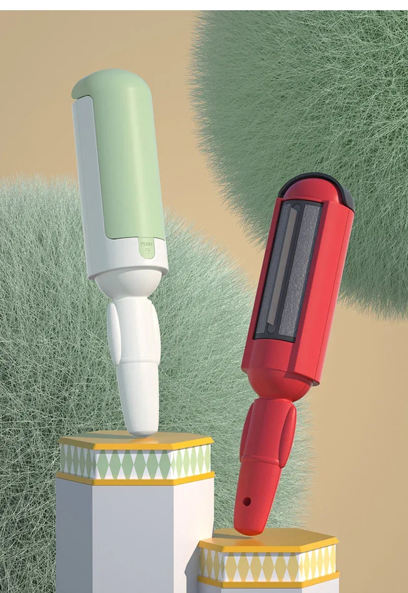 Rouleau anti-poils pour animaux de compagnie, vue d'ensemble