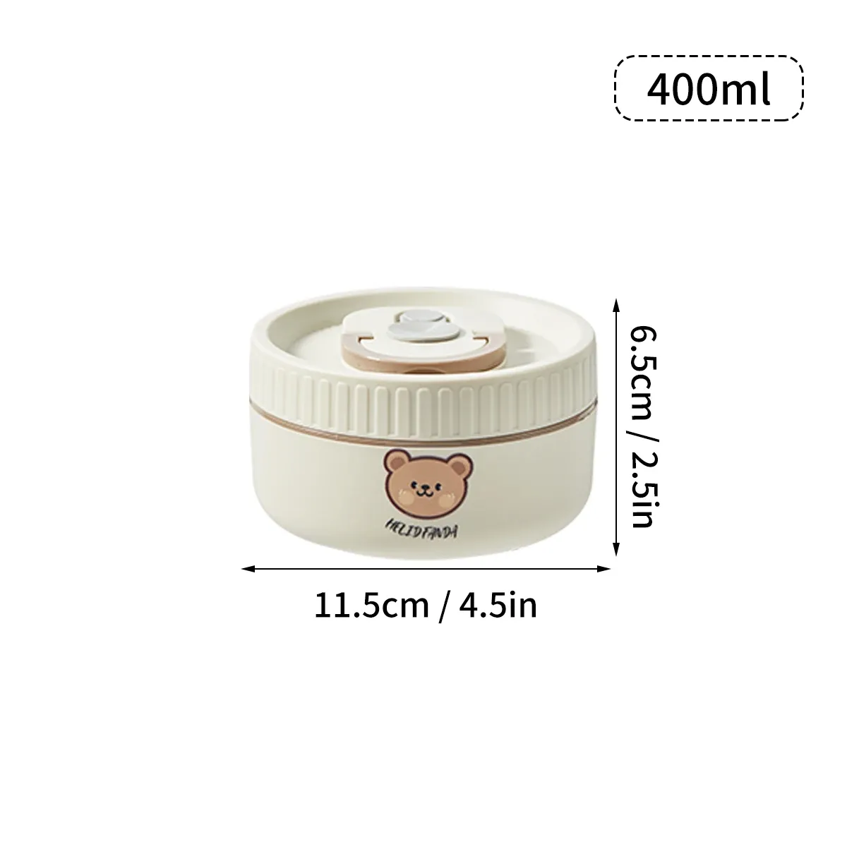 WORTHBUY Boîte-repas bento thermique étanche pour micro-ondes, pour étudiants, contenant alimentaire isolé en acier inoxydable 304, grande capacité, design mignon 16