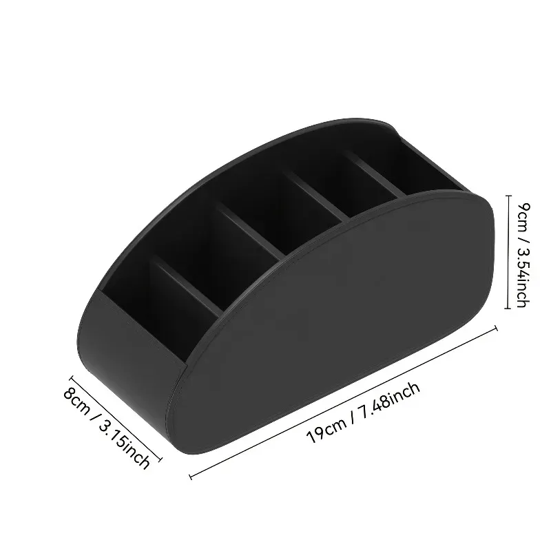 Support de télécommande – Organisateur de télécommande pour téléviseur, lecteur multimédia, stylos, bureau et table de chevet, peu encombrant 4
