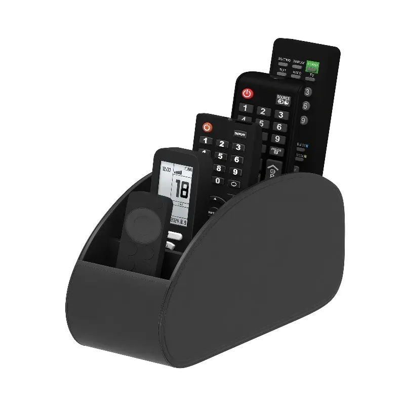 Support de télécommande – Organisateur de télécommande pour téléviseur, lecteur multimédia, stylos, bureau et table de chevet, peu encombrant 5
