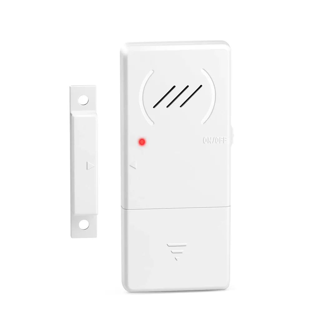 ELECTOP Alarme de porte de réfrigérateur à capteur magnétique, alarme d'ouverture de fenêtre, temporisation de 60 secondes, 96 dB, pour la maison, le commerce et le bureau 8