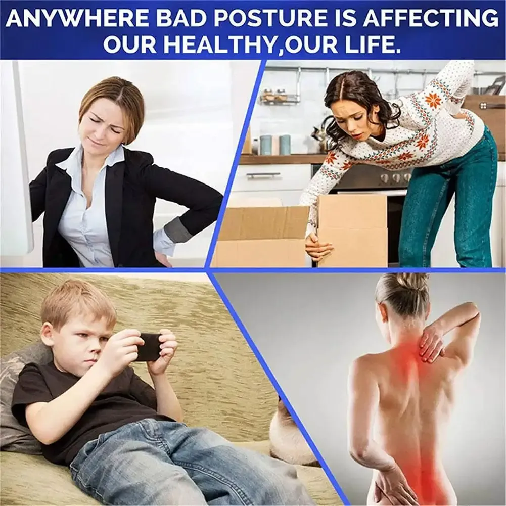 Correcteur de posture, en mouvement