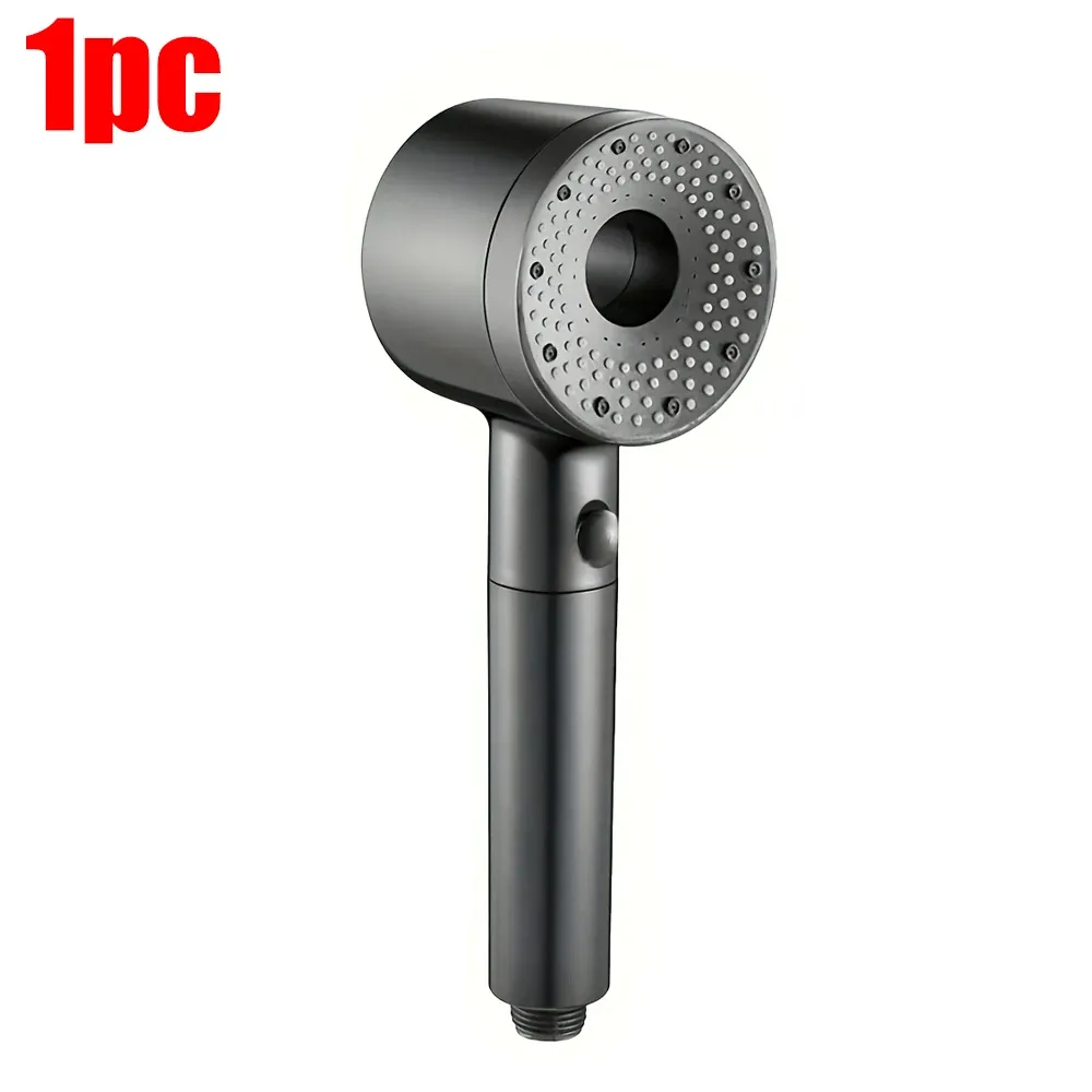 Pommeau de douche réglable 5 jets, filtre haut débit, haute pression, économie d'eau, buse de douche, accessoires de salle de bains 27
