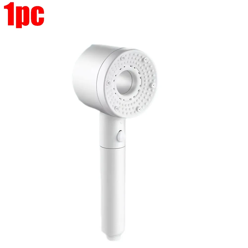 Pommeau de douche réglable 5 jets, filtre haut débit, haute pression, économie d'eau, buse de douche, accessoires de salle de bains 28