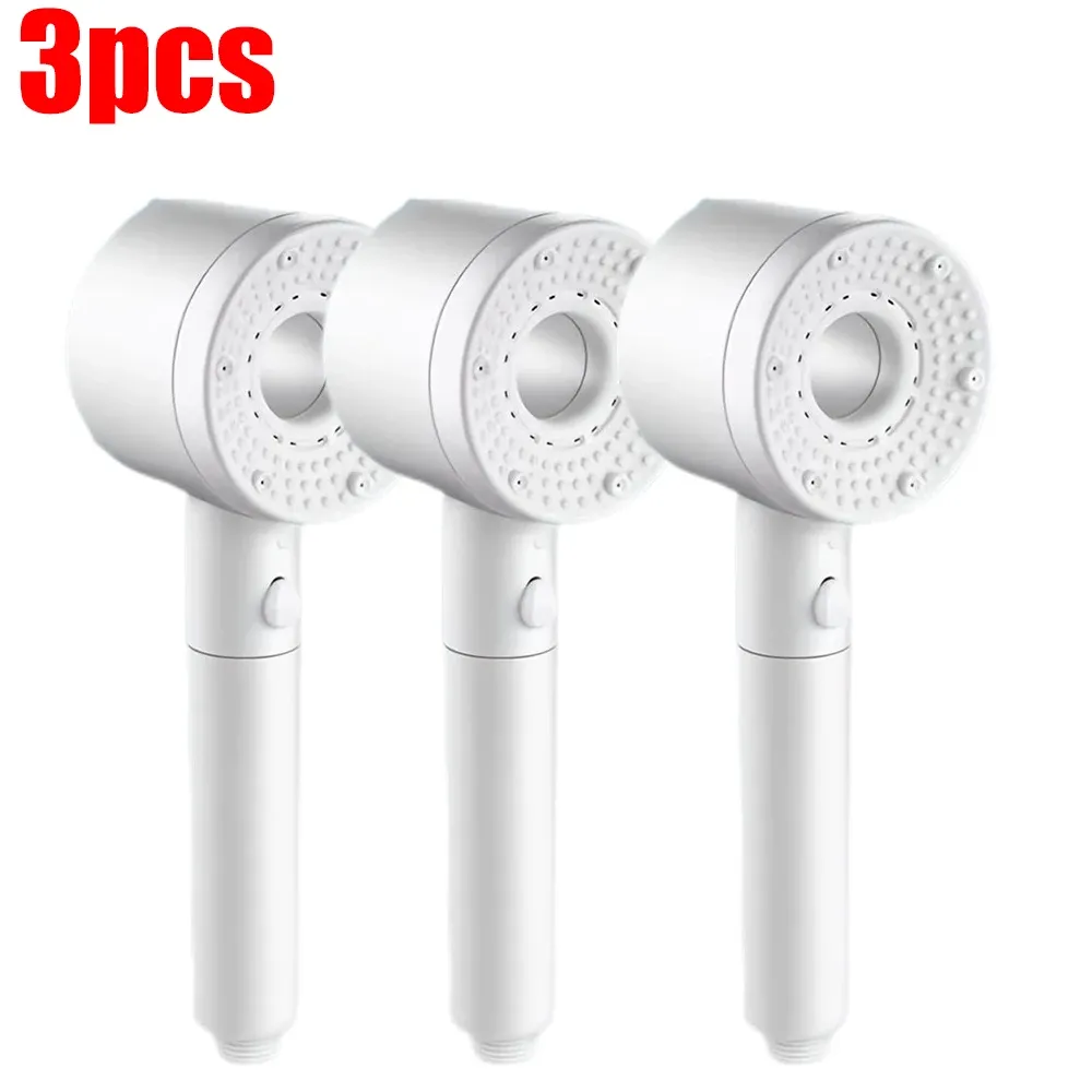 Pommeau de douche réglable 5 jets, filtre haut débit, haute pression, économie d'eau, buse de douche, accessoires de salle de bains 20