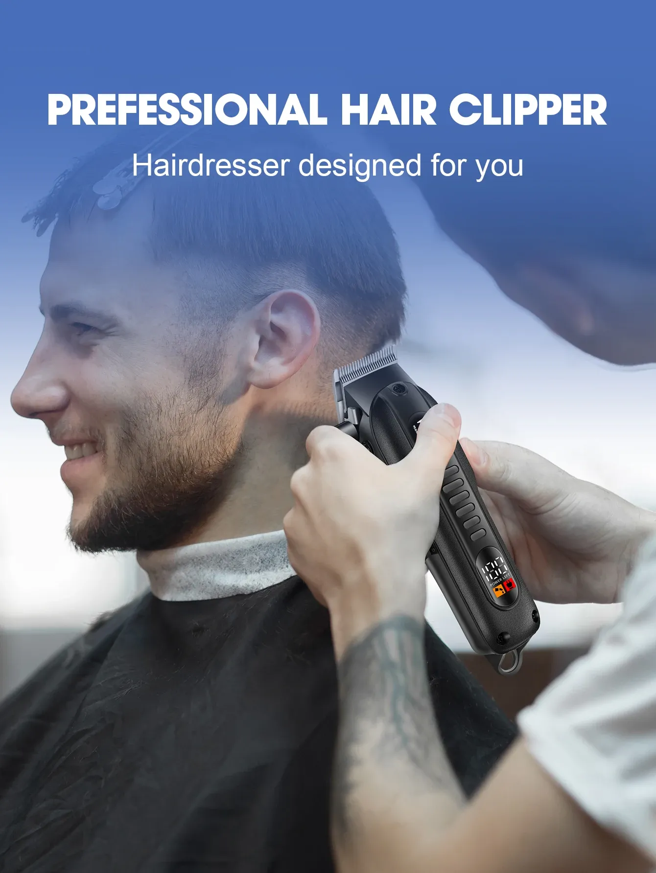 Détail de la tondeuse professionnelle