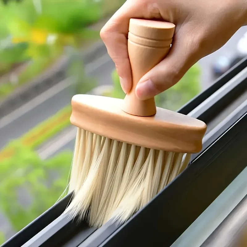 Brosse de nettoyage multifonction de 6,18 pouces, pour fenêtres, bureaux et cuisines - Image 1