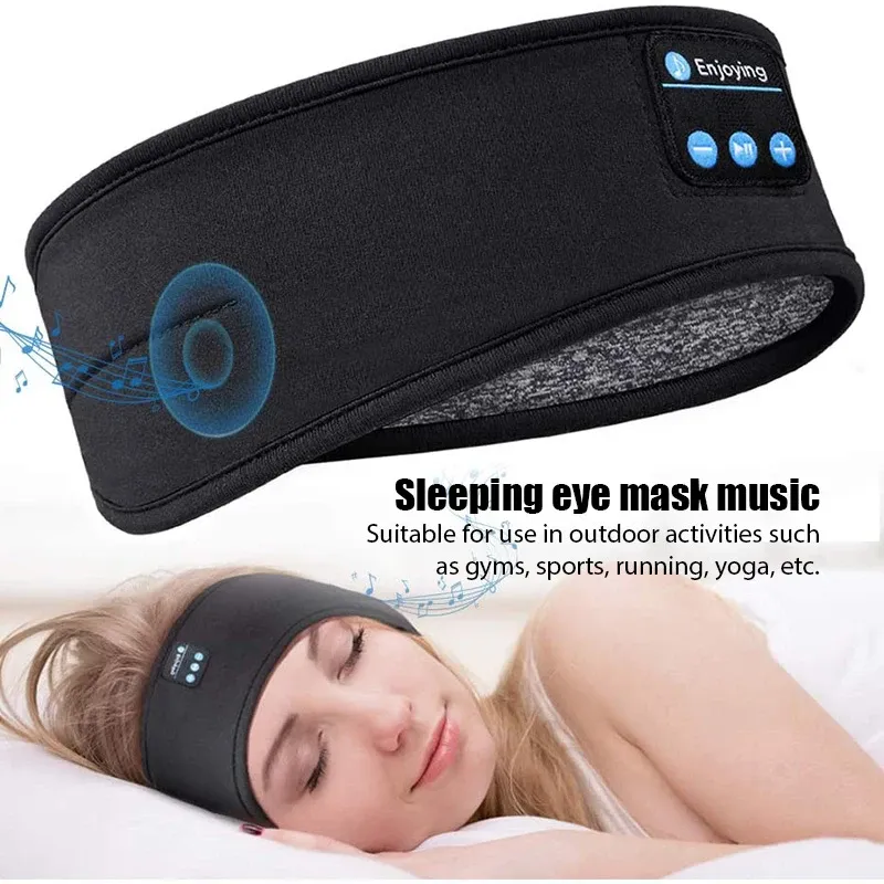 Bandeau audio sans fil pour le sommeil et le sport, vue détaillée