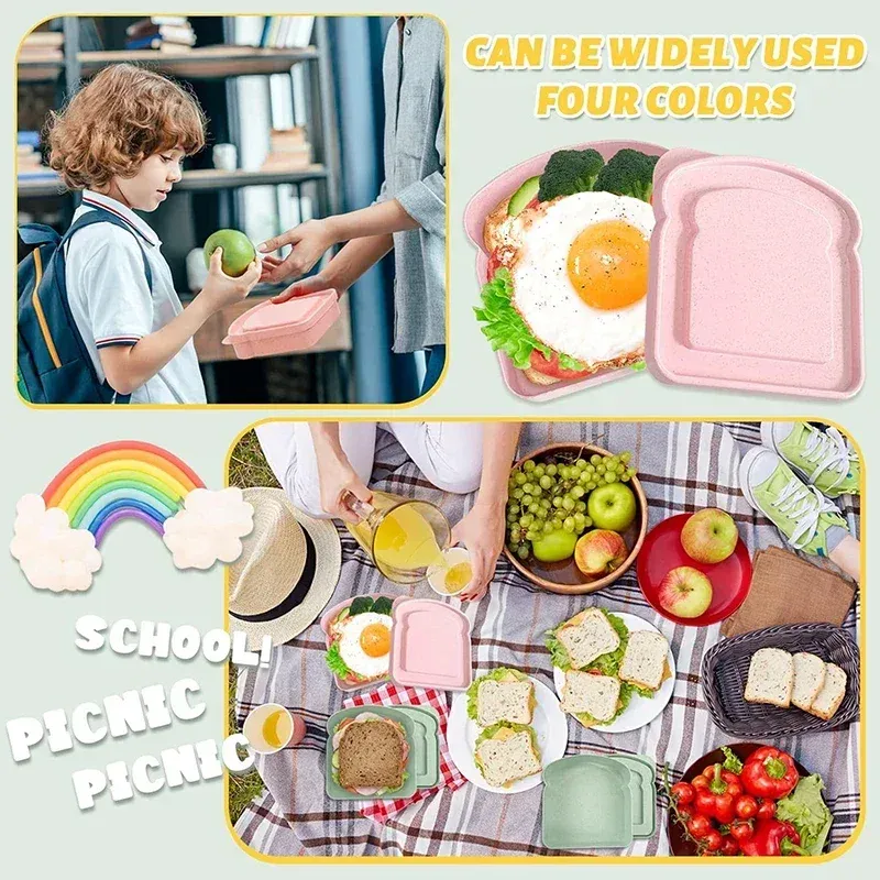 Contenant à sandwich écologique et réutilisable