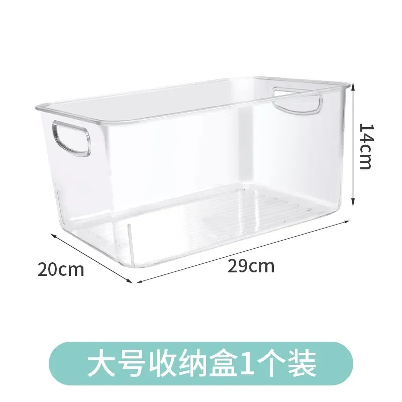 Bac de rangement pour réfrigérateur, organiseur de frigo, boîtes de rangement de cuisine, distributeur de canettes, panier, conteneurs de rangement, organiseur de garde-manger 8