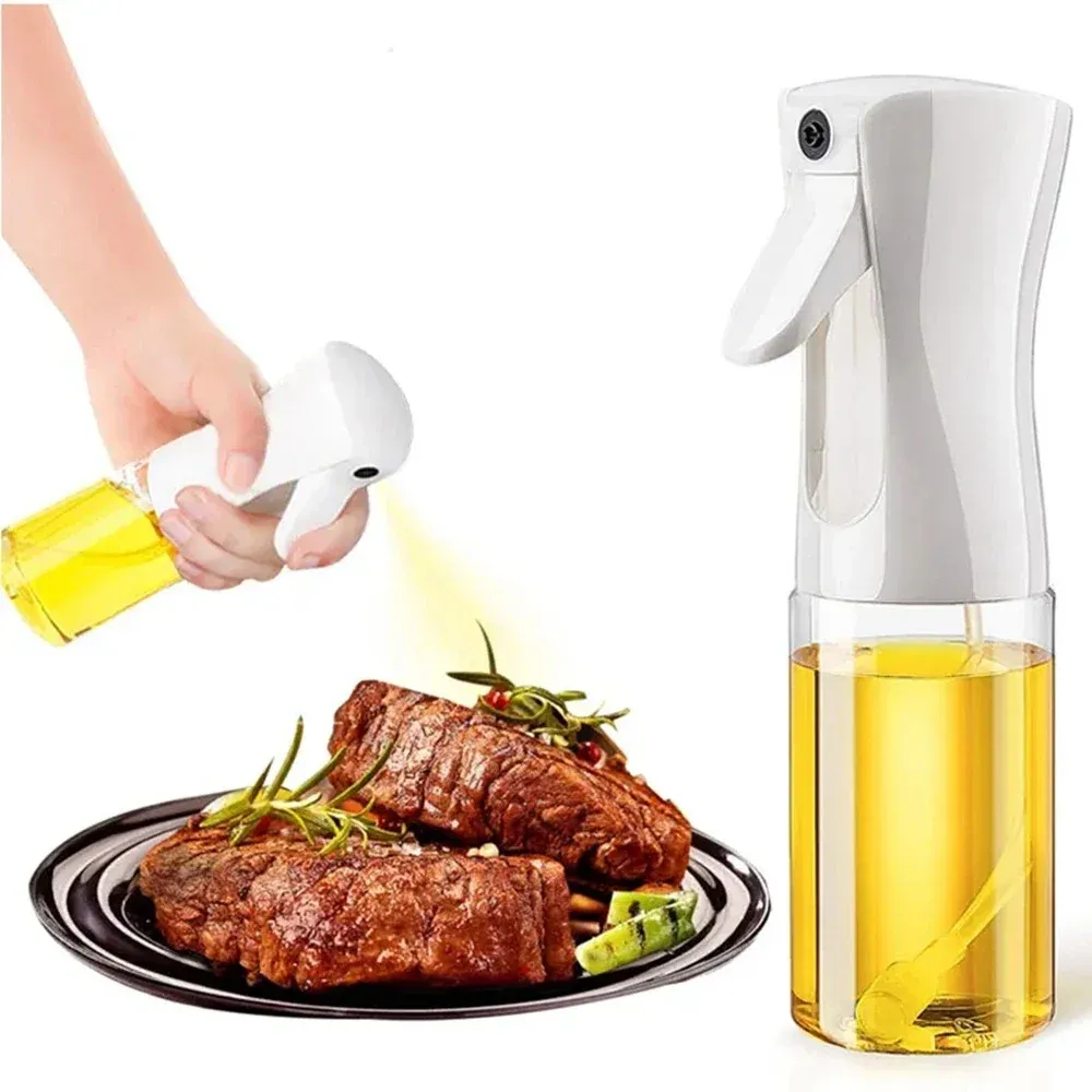 Bouteille vaporisateur d'huile 200 ml, 300 ml, 500 ml – Distributeur d'huile d'olive pour la cuisine, le camping et le barbecue, idéal pour la cuisson, le vinaigre et la sauce soja 2