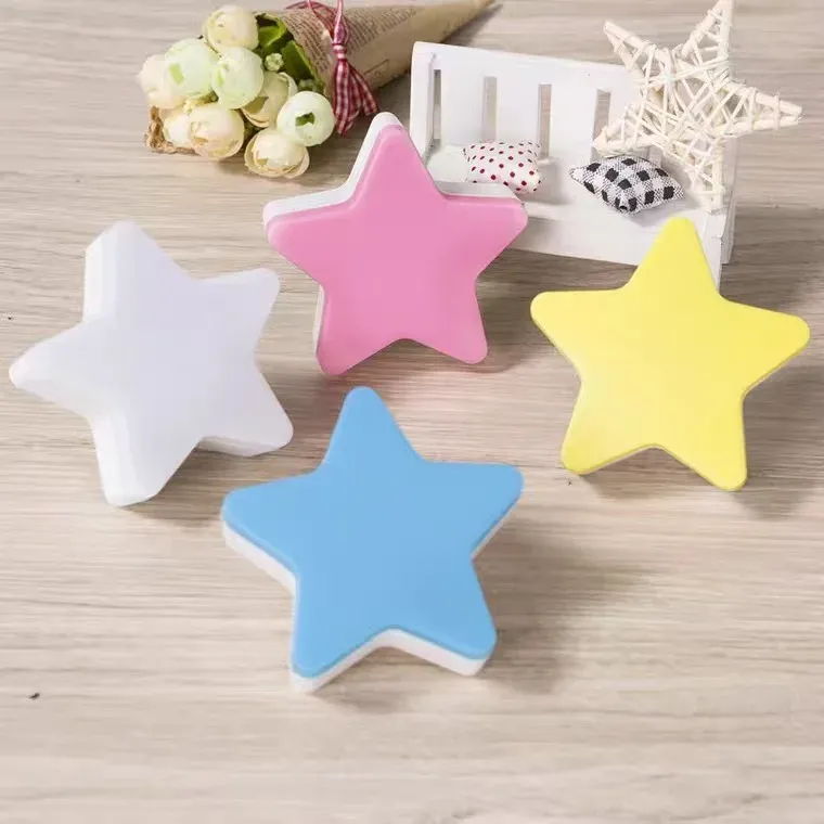 Veilleuse LED étoilée avec prise UE/US, lampe de nuit décorative pour chambre et chambre de bébé 3