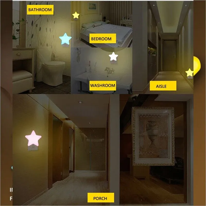 Veilleuse étoile LED ambiance apaisante