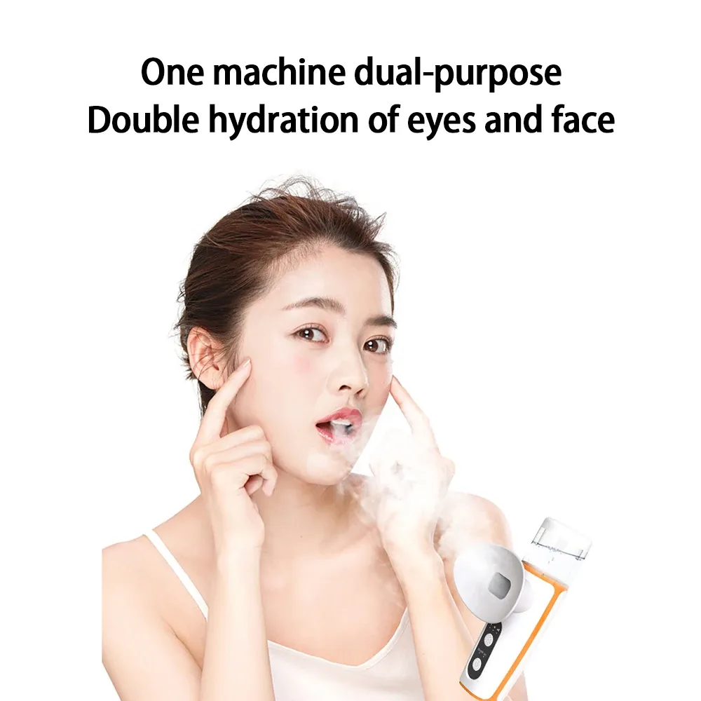 Thérapie oculaire à la vapeur pour les yeux secs, humidificateur portatif chauffant rechargeable 4