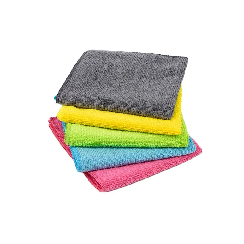 Chiffon de nettoyage en microfibre polyvalent pour cuisine, voiture et maison, lingettes réutilisables pour la vaisselle 6