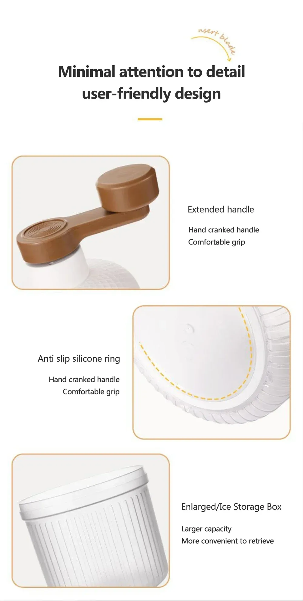 Accessoire pour cocktails et boissons glacées