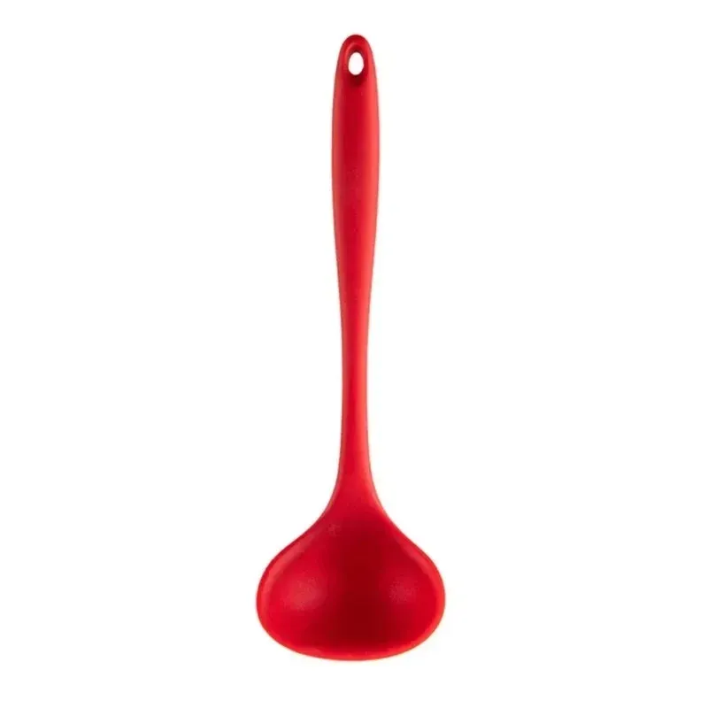 Ensemble de 6 ustensiles de cuisine en silicone : spatules, cuillère écumoire et cuillère à riz, résistants à la chaleur et lavables au lave-vaisselle 9