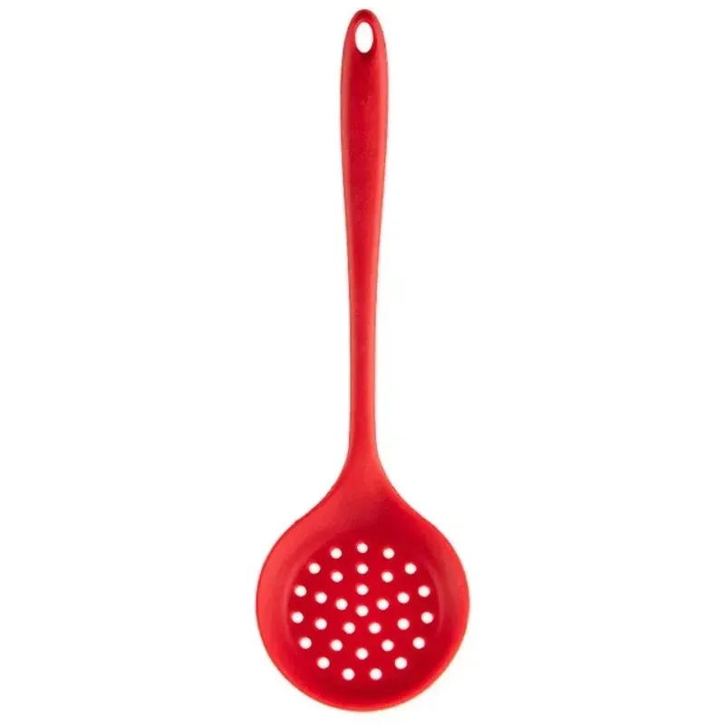 Ensemble de 6 ustensiles de cuisine en silicone : spatules, cuillère écumoire et cuillère à riz, résistants à la chaleur et lavables au lave-vaisselle 11