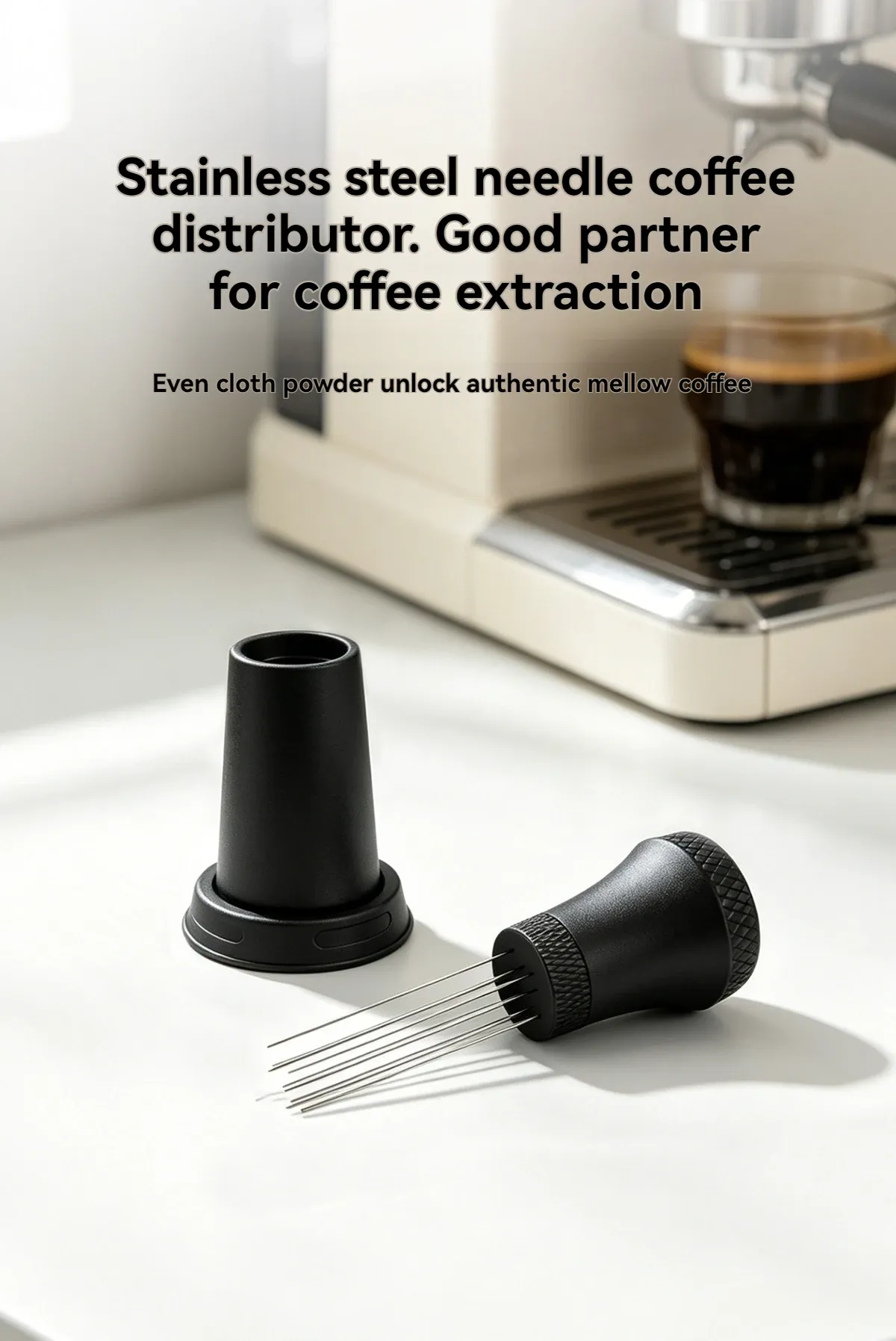 Outil de distribution et de mélange pour expresso