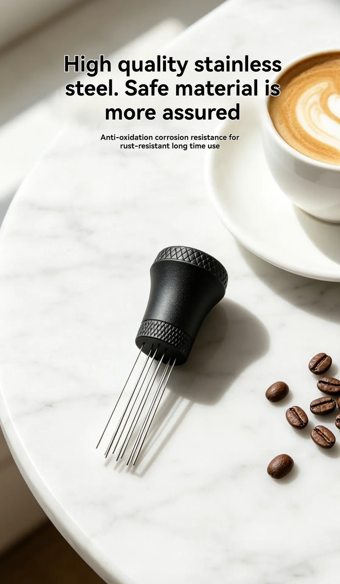 Aiguille de distribution pour café moulu
