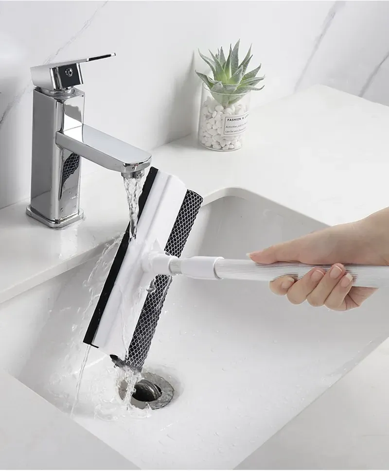 Brosse à fenêtre facile à ranger