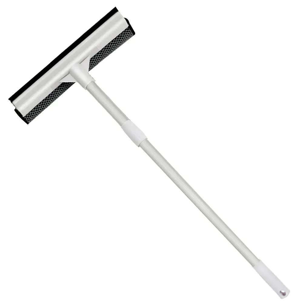 Brosse à Fenêtre HOMirror avec Poignée Longue Réglable pour Vitres, Portes Coulissantes et Parois de Douche 7