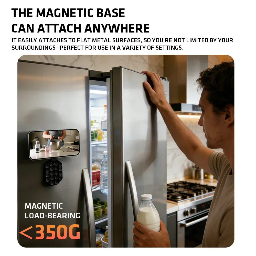 Support magnétique pliable MA39 - mode portrait