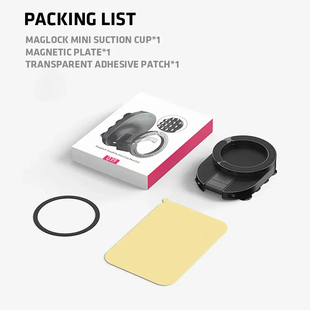 Support magnétique pliable MA39 - détail des finitions