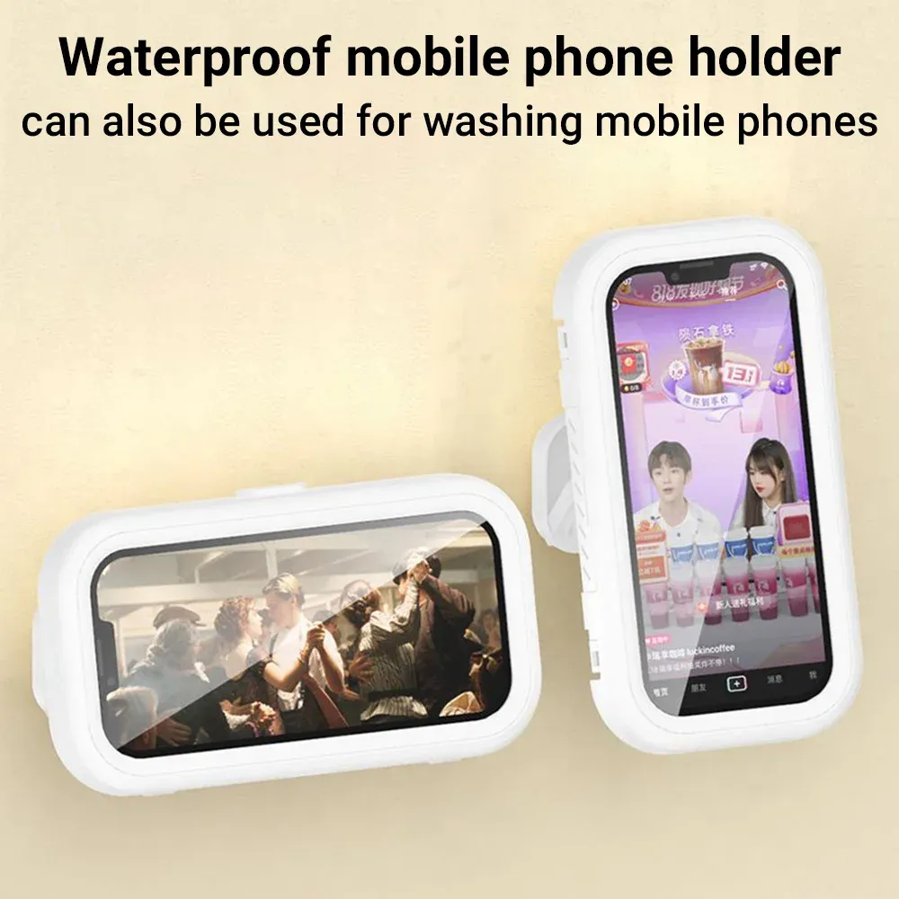 Boîte de rangement étanche pour téléphone portable, vue d'ensemble