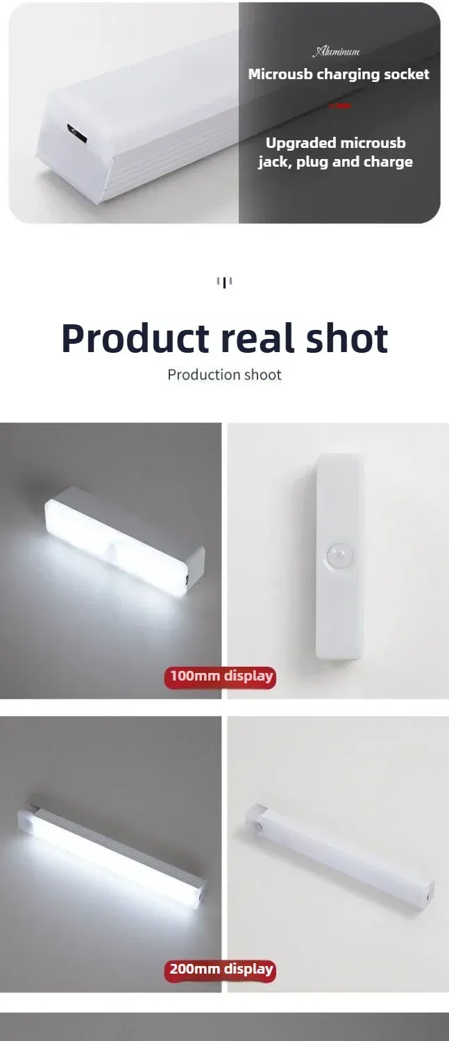 Barre lumineuse LED sous étagère