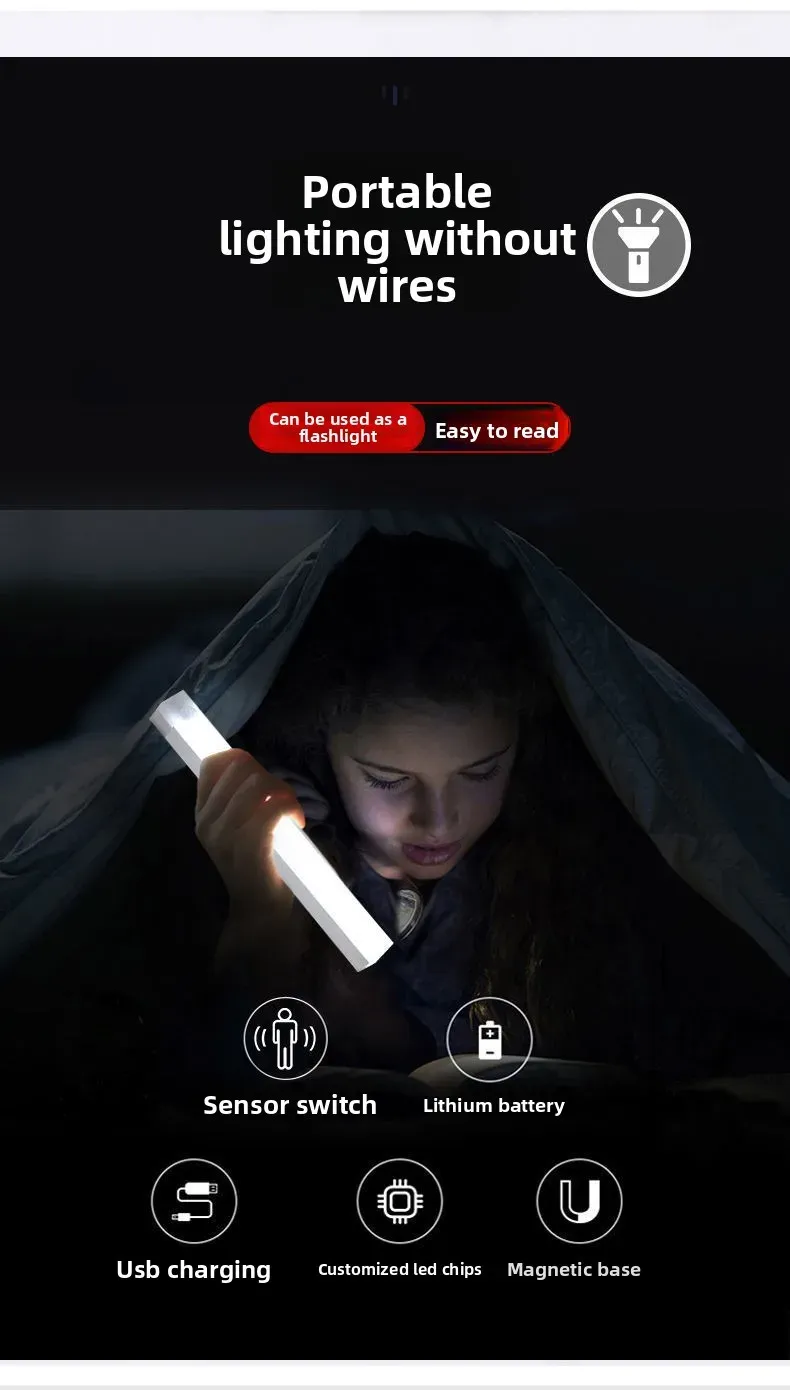 Barre lumineuse LED dans un intérieur moderne