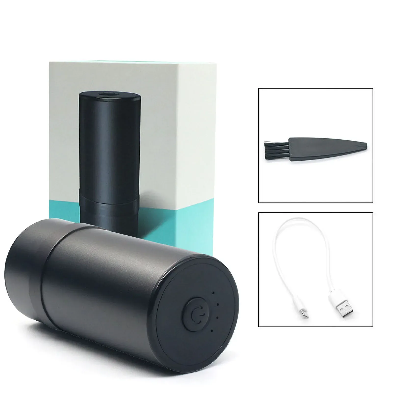 JOUGE – Broyeur électrique multifonctionnel, grande capacité, rechargeable par USB, pour grains de café secs, noix et graines 2