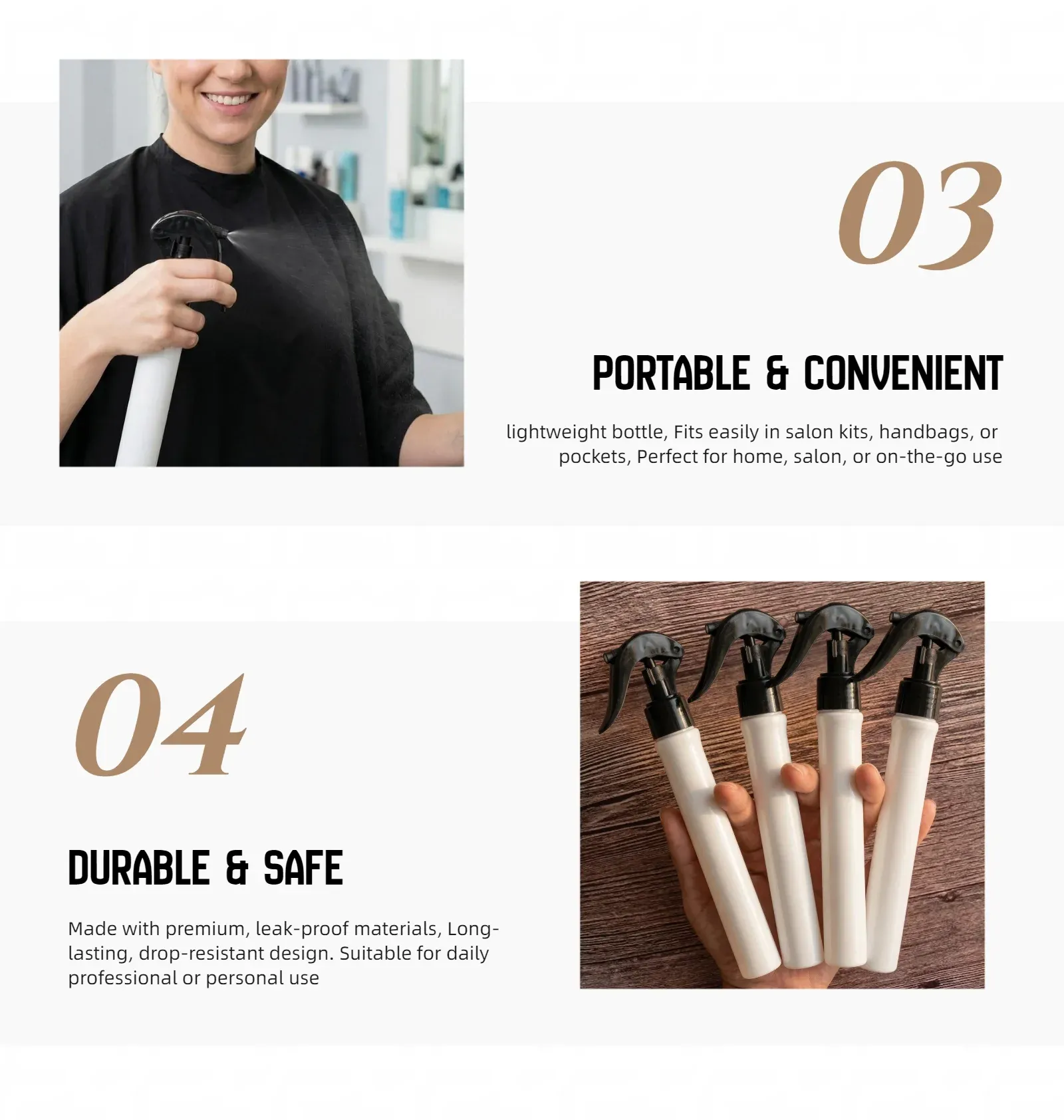Design épuré du vaporisateur