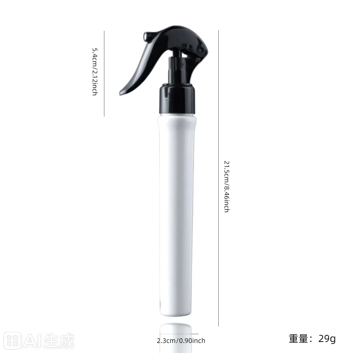 Flacon pulvérisateur portable 30 ml à buse verrouillable, anti-fuite, pour salon de coiffure, plantes et cosmétiques, brumisateur fin 7