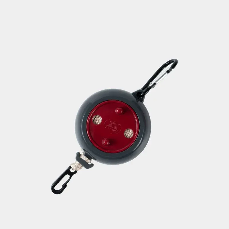 Corde à linge extérieure rétractable 10 m, portable et coupe-vent, idéale pour le voyage et le camping 10