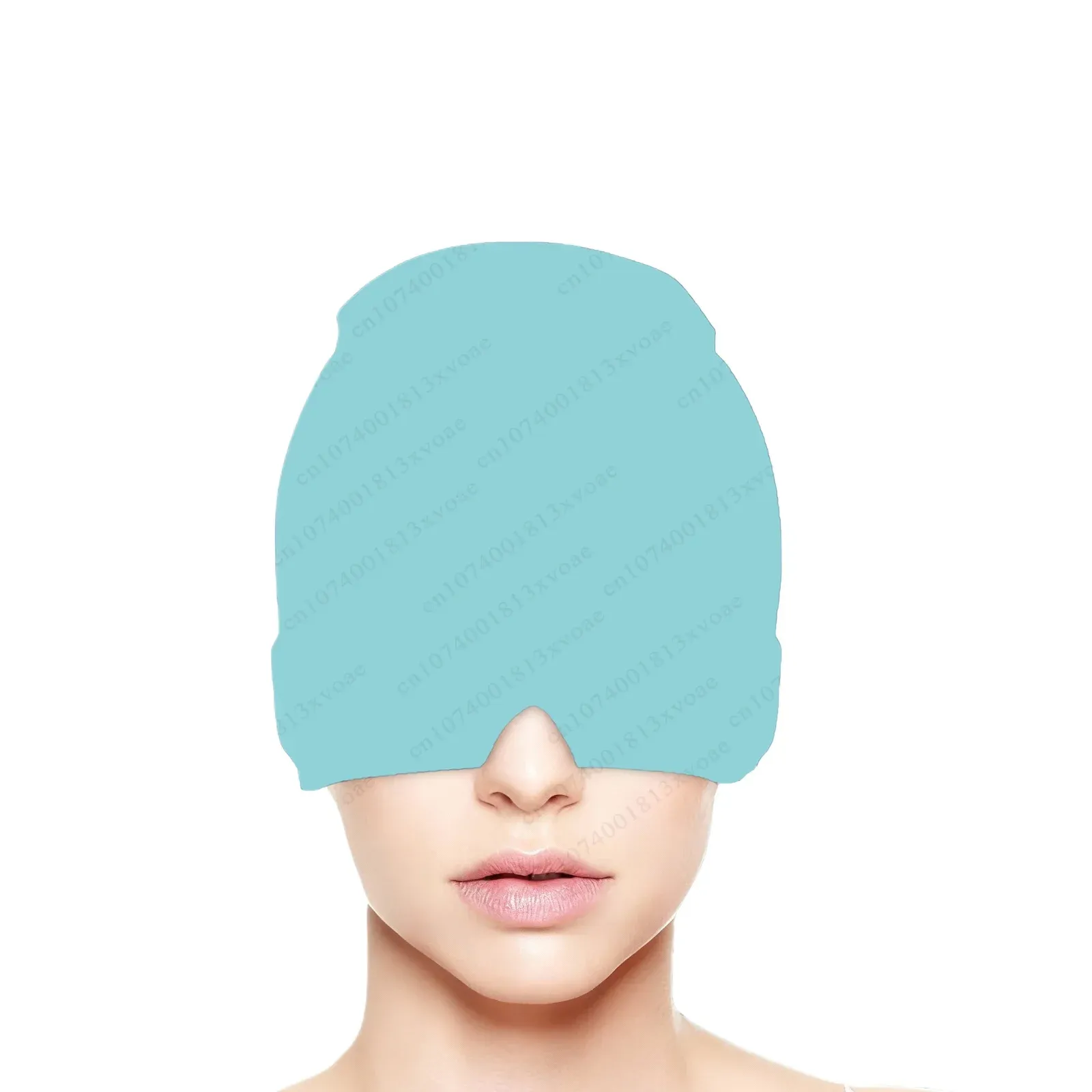 Capuchon réfrigérant en gel pour soulagement des migraines 7