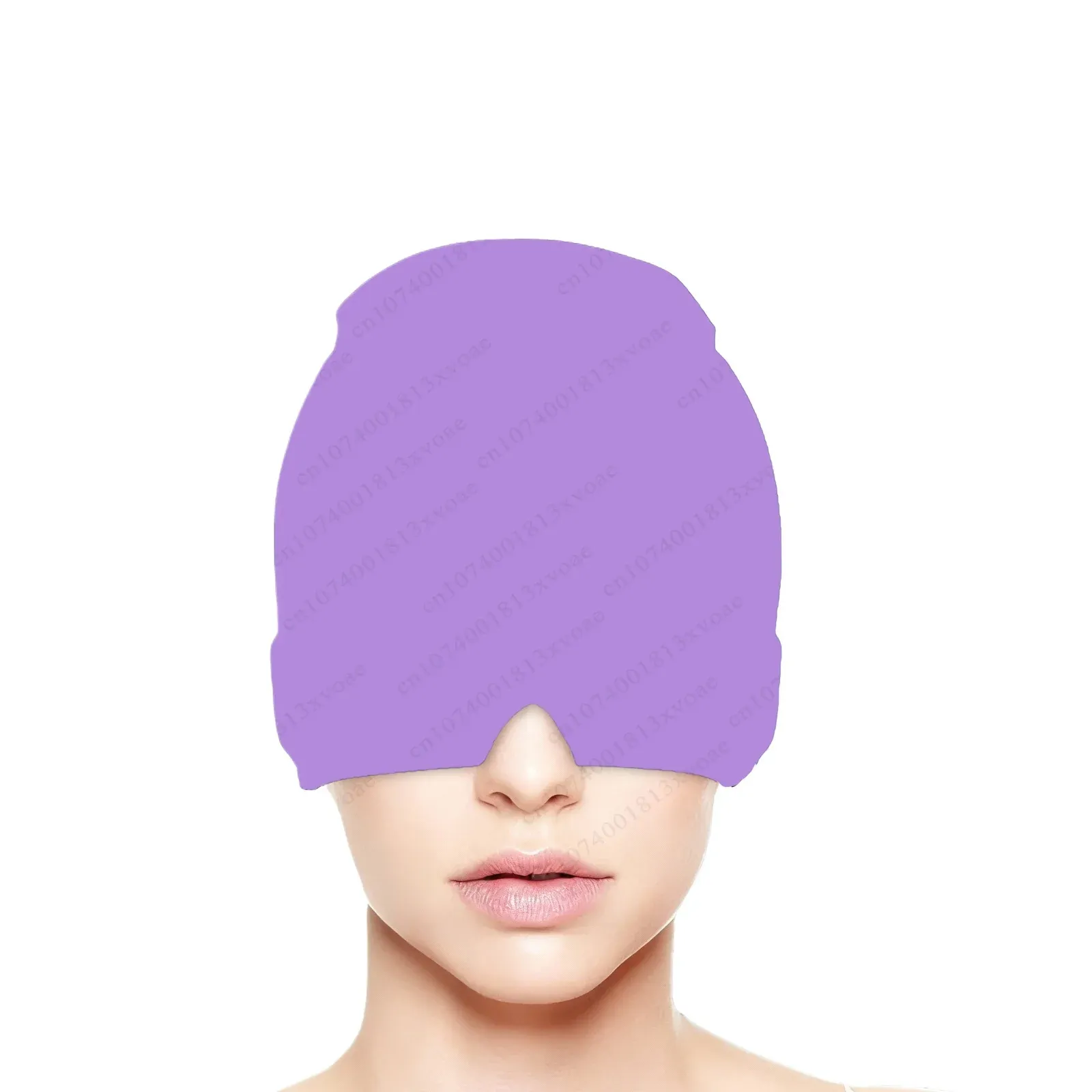 Capuchon réfrigérant en gel pour soulagement des migraines 8